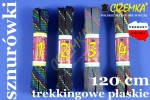 SZNUROWADŁA SZNURÓWKI TREKKINGOWE TREKKINGI PŁASKIE 120 cm