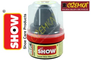 SHOW PASTA krem woskowa SAMOPOŁYSKOWA 2w1 DO SKÓR butów