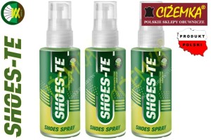 3x SHOES-TE ANTYGRZYBICZY PREPARAT DO BUTÓW 50ml
