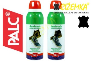 2x PALC DEZODORANT odświeżacz DO OBUWIA 125 ml SPRAY
