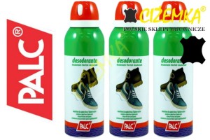 3x PALC DEZODORANT odświeżacz DO OBUWIA 125 ml SPRAY