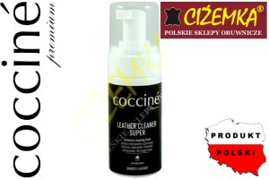 COCCINE LEATHER CLEANER pianka czyszcząca do skóry licowej 100 ml