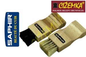 SAPHIR POMMADIER SZCZOTKA MAZAK BRUSH DO BUTÓW NAKŁADA KREM