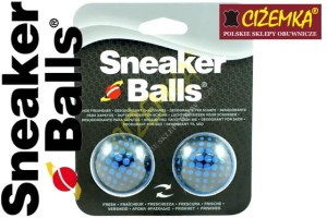 SNEAKER BALLS ® DEZODORANT KULKI ODŚWIEŻAJĄCE DO BUTÓW MATRIX BLUE