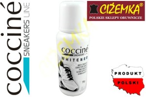COCCINE SNEAKERS WYBIELACZ KOREKTOR DO BIAŁYCH BUTÓW BIAŁA PASTA KRYJĄCA W PŁYNIE 75 ml