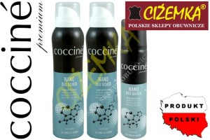 COCCINE 2x150 ml + 75 ml NANO DEZODORANT odświeżacz do BUTÓW