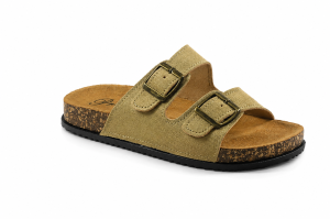  MarioEmilio Klapki casual fussbet arizona regulowane 1412B beżowe
