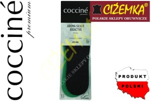 COCCINE Premium WKŁADKI AROMA SILVER BIOACTIVE 35-44