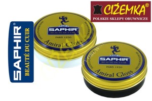 SAPHIR AMIRAL GLOSS WOSK DO OBUWIA LUSTRZANY POŁYSK 50 ml