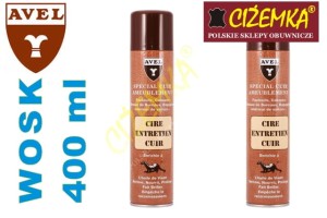 AVEL Wosk do renowacji skór spray RENOWACJA 400 ml 