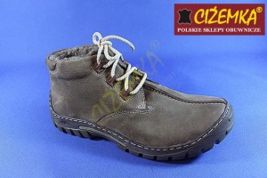Trzewiki Kozaki Trekking Męskie Kożuch 80 MORO