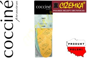 COCCINE WKŁADKI PROFILOWANE DAILY Z ALOE VERA ODŚWIEŻAJĄCE I AMORTYZUJĄCE 35-46