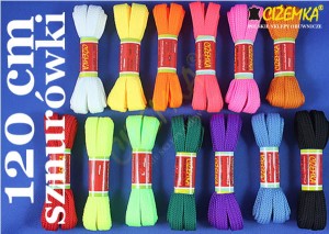 SZNUROWADŁA SZNURÓWKI OLDSCHOOL SZEROKIE płaskie  KOLOROWE do TRAMPKI SNEAKERS CONVERSE 120 cm