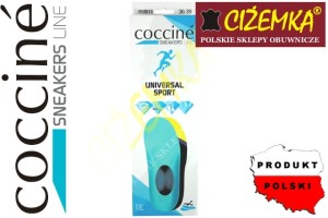 COCCINE UNIVERSAL SPORT niebieskie WKŁADKI PROFILOWANE DO WYCINANIA 36-47 