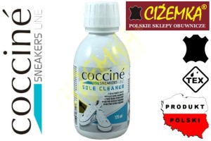 COCCINE SNEAKERS SOLE CLEANER DO CZYSZCZENIA I OCHRONY BIAŁYCH PODESZW 125 ml