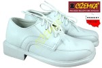 Buty Komunijne Wyjściowe Chłopięce 01 białe 25-30