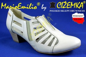 MarioEmilio Półbuty Damskie Sandały 483 BEŻOWE