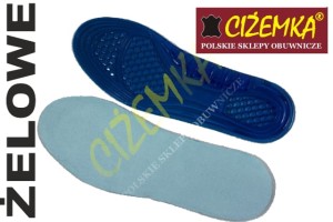 Wkładki do butów ŻELOWE SILIKONOWE RELAKSUS PLUS 35-41 i 42-46