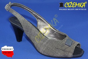 Sandały Damskie NATALIA POPIEL GREY